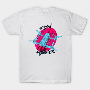 fpv racing, gift for fpv drone pilots T-Shirt